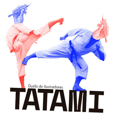 Duelo de ilustradores TATAMI gráfico
